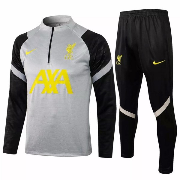 Chandal Liverpool 2021-2022 Gris Negro Amarillo